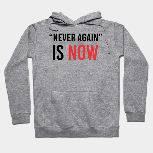 "Never Again" is now Hoodie by CloudWalkerDesigns